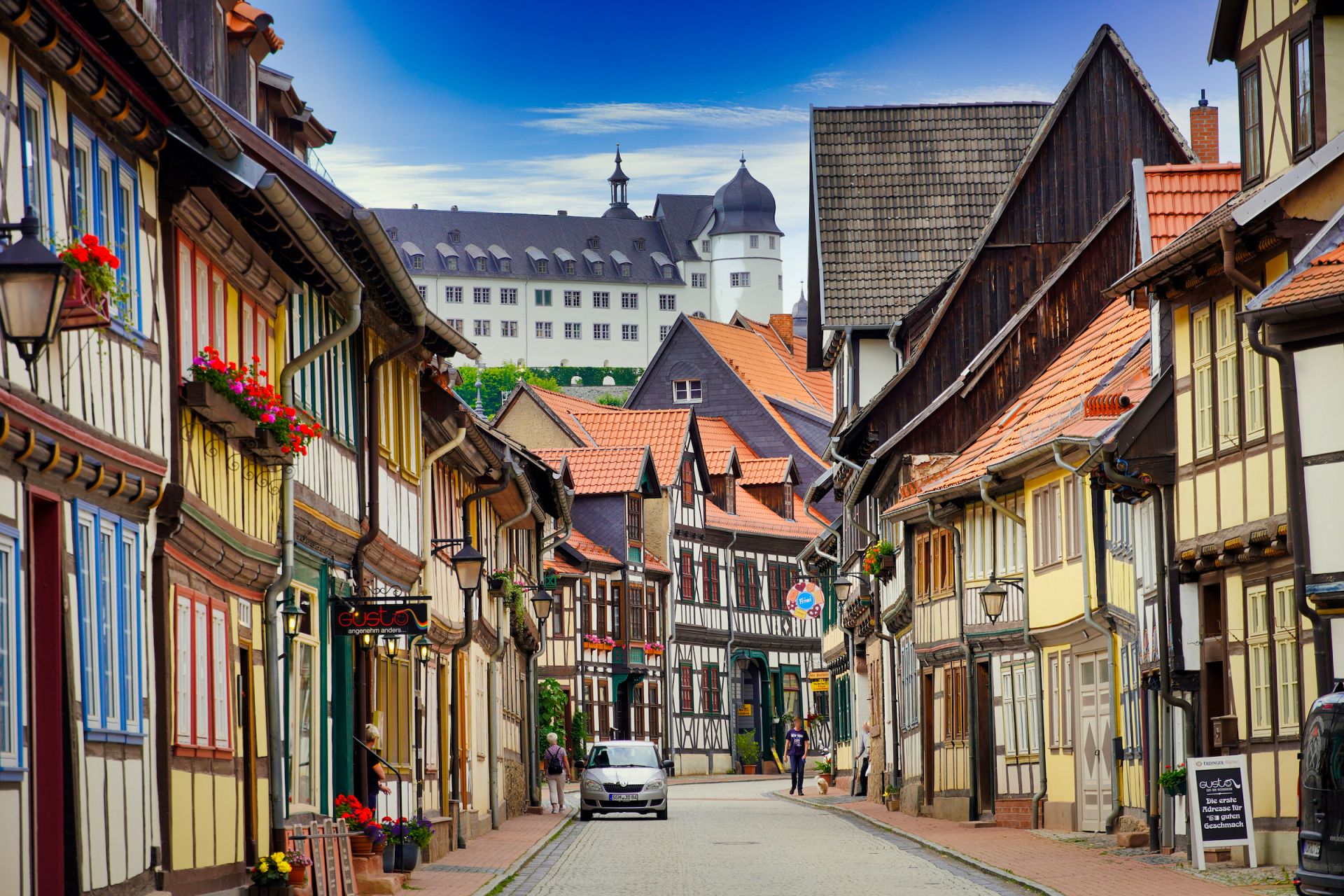 Half-timbered town of Stolberg (Harz)